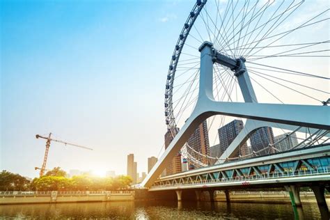 Premium Photo | The tianjin eye