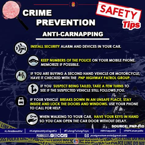 CRIME PREVENTION SAFETY TIPS.... - PCADG Metro Manila