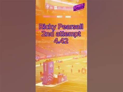 RICKY PEARSALL 40 YARD DASH🏃🏻💨💨#nflcombine #nfl #football - YouTube