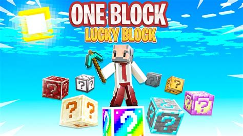 One Block Lucky Block by Kubo Studios - Minecraft Marketplace (via playthismap.com)