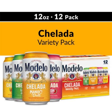 Modelo Chelada Variety Pack Mexican Import Flavored Beer, 12 cans / 12 fl oz - Dillons Food Stores