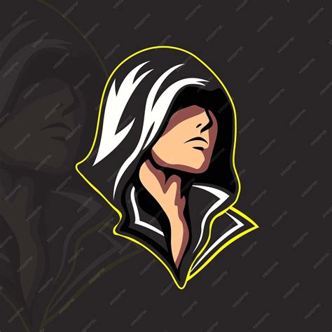 Premium Vector | Assassin mascot logo template