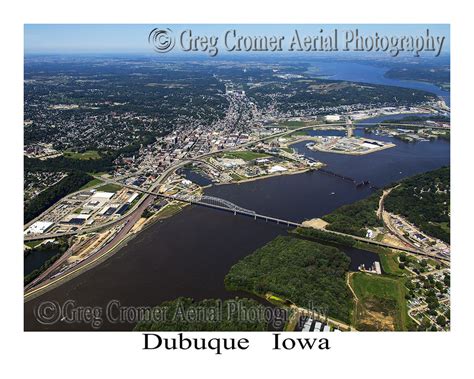 Aerial Photo of Dubuque Iowa – America from the Sky