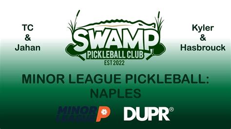 Minor League Pickleball - Naples Livestream - YouTube