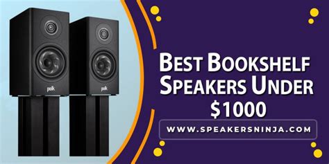 Top 10 Best Bookshelf Speakers Under $1000 - Winter [2024]