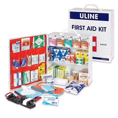 Uline ANSI Approved First Aid Kit - Class B+, 100 Person H-8757 - Uline