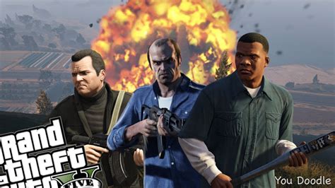 GTAv story mode all missions - YouTube