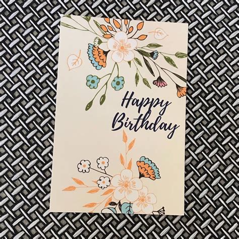 Set of birthday postcards | Etsy