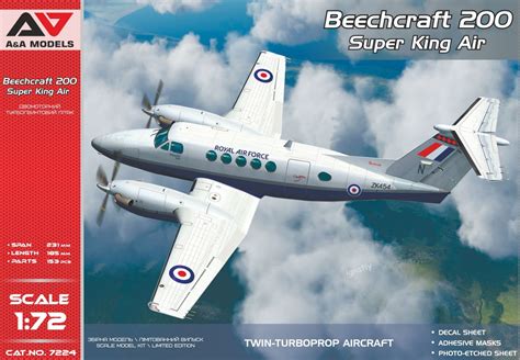 Beechcraft 200 "Super King Air" - ModelSvit official web-shop