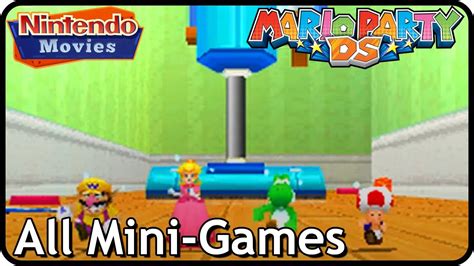 Mario Party DS - All Mini-Games (2 Players, Expert Difficulty) - YouTube