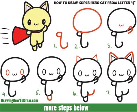 Cute Cat Drawing Easy at GetDrawings.com | Free for personal use Cute Cat Drawing Easy of your ...