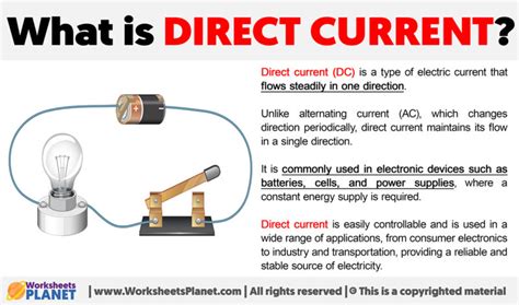 What is Direct Current (DC)