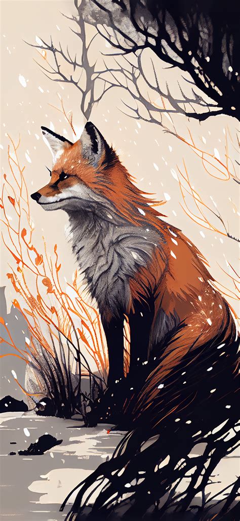 Fox Aesthetic Wallpapers - Aesthetic Animals Wallpaper for iPhone