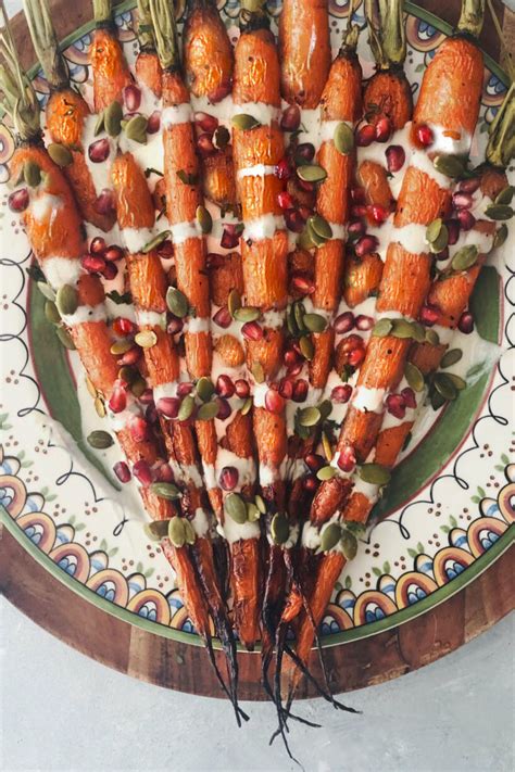 Simple & Delicious Roasted Carrots (with a festive option!) - Inspired ...