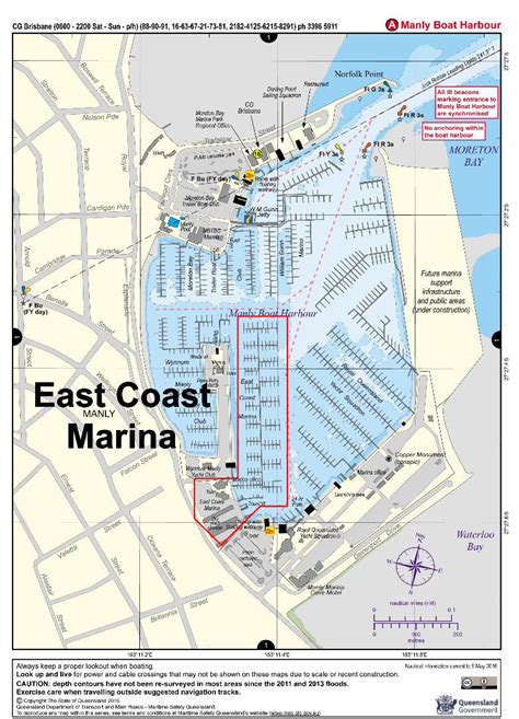 (PDF) Manly Harbour Map - East Coast Marina | Manly, Brisbane, QLD ...