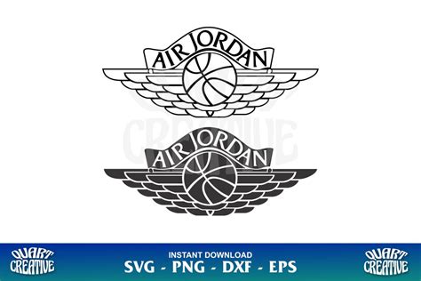 Air Jordan Wings Logo SVG Cricut - Gravectory