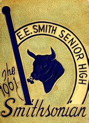 E E Smith High School - Smithsonian Yearbook (Fayetteville, NC), Covers 1 - 15