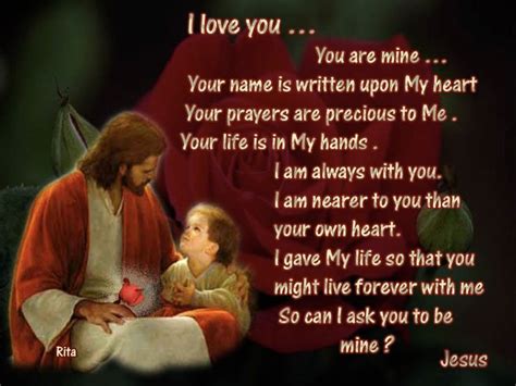 I Love You... Jesus | Bible verse pictures, Words of jesus, Bible quotes