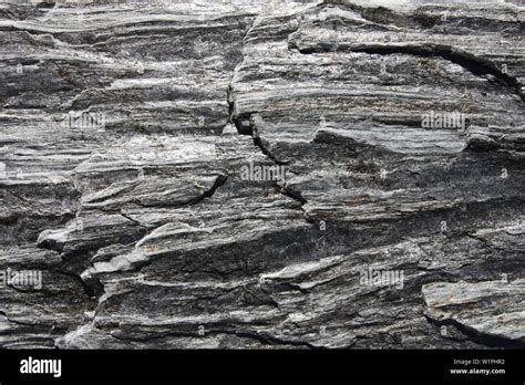 Metamorphic rock background - gneiss texture in New Zealand Stock Photo ...