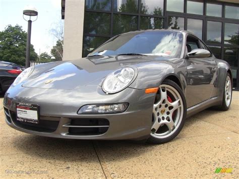 2008 Meteor Grey Metallic Porsche 911 Carrera 4S Coupe #50998891 ...