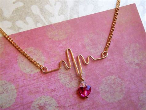 Heartbeat Necklace Tutorial - Rings and ThingsRings and Things