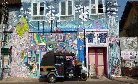 Street Art, Fort Kochi | Fort kochi, Street art, Blue city