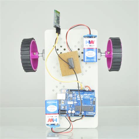 Bluetooth Based Robot Control Using Arduino