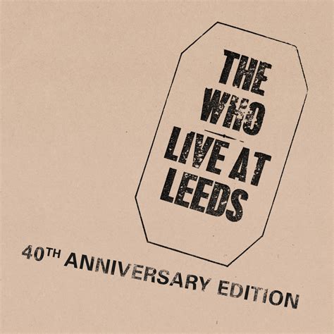 The Who - Live At Leeds | iHeart