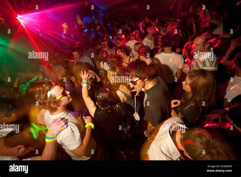 People Clubbing; London, England, Uk Stock Photo - Alamy