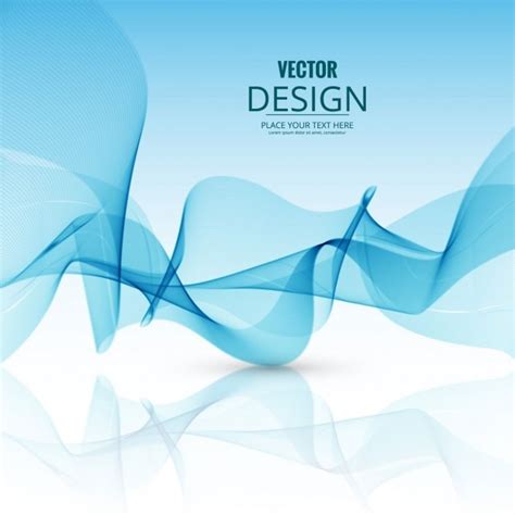 Free Vector | Modern blue wavy background