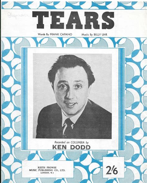 It’s nearly the saddest time of the year | Ken dodd, Songs to sing, Music publishing