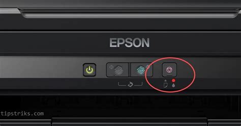 Epson L210 Printer Blinks the ink indicator ~ Kysense