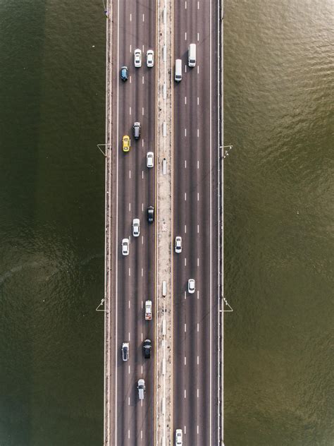 Aerial Shot of a Bridge · Free Stock Photo