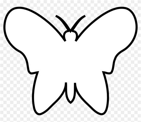 Butterfly Outline Png - Clip Art Library