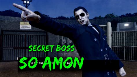 Yakuza 0 - Secret Boss: So Amon (LEGEND) - YouTube