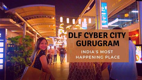 DLF Cyber Hub in Gurgaon - Cyber City Gurugram Special - YouTube