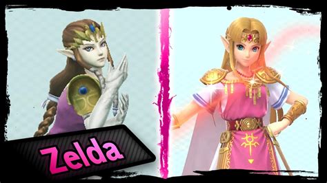 Moveset Animation Comparison | ZELDA - YouTube