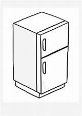 Coloring Pages  Refrigerator Page For Toddlers sketch template