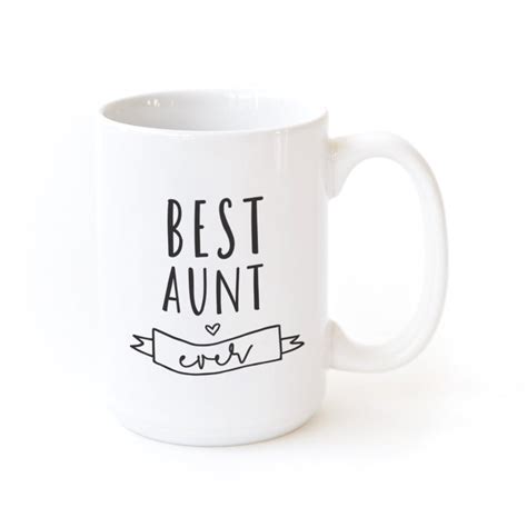 Best Aunt Ever Coffee Mug – The Cotton and Canvas Co.