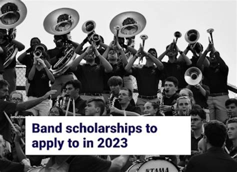 Top 30 Band Scholarships to Apply for in December 2024 | Bold.org