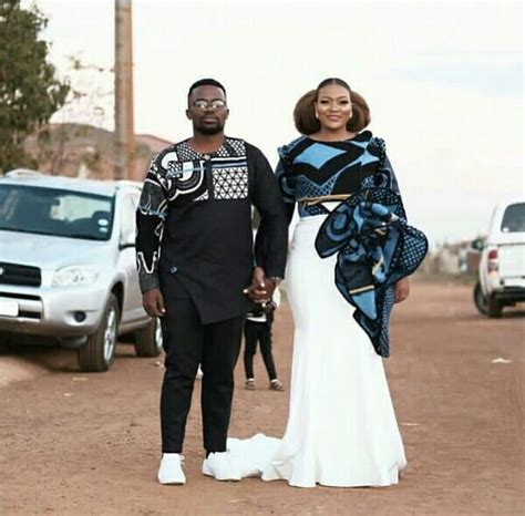 Clipkulture | Sotho Couple In Seana Marena Blanket Inspired Traditional ...