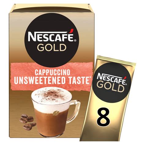 Nescafe Gold Cappuccino Unsweetened 8 Sachets 113.6G - Compare Prices ...