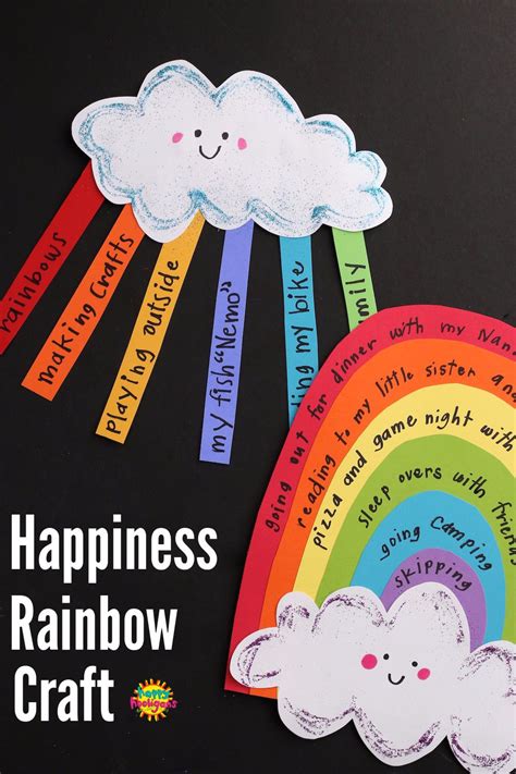 Kids can make this simple, cheerful paper rainbow craft for St. Patrick ...