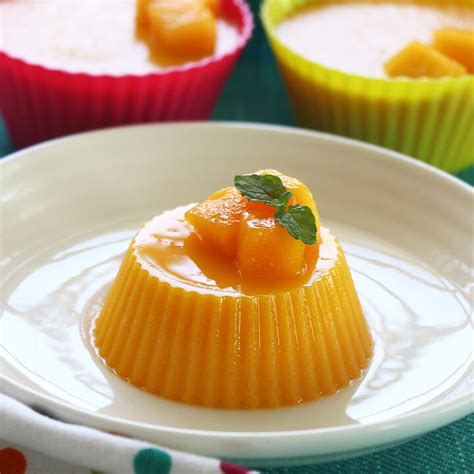 Mango Pudding Recipe - Sharmis Passions