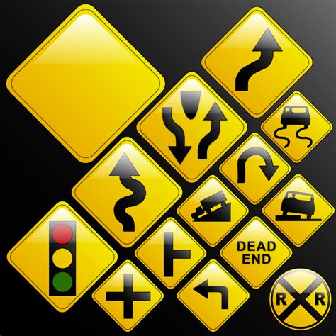 Traffic signs (1118) Free EPS Download / 4 Vector