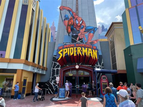 PHOTOS: The Amazing Adventures of Spider-Man Now Loading Every Row at Universal Studios Florida ...