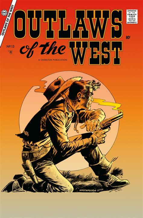 Outlaws of the West No. 13 Cover by Rocco Mastroserio | Western comics ...