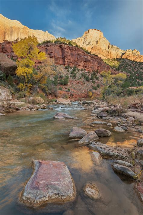 Virgin River Zion National Park - Alan Majchrowicz Photography