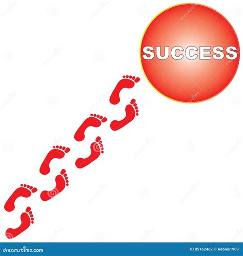 Path to success stock vector. Illustration of print, graphic - 85162462