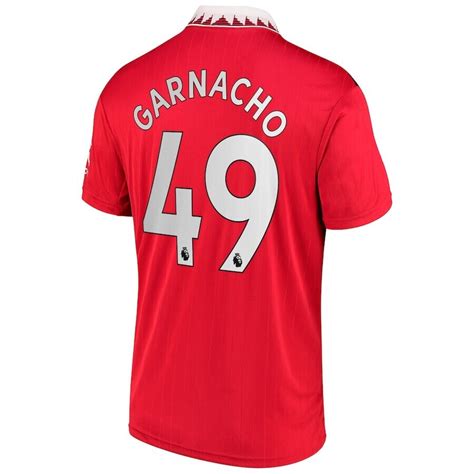 Manchester United Garnacho 49 Home Jersey 22/23